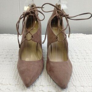 Marc Fisher Women's Tan Shoes/Heels/Lace up Size 9M SKU 3027